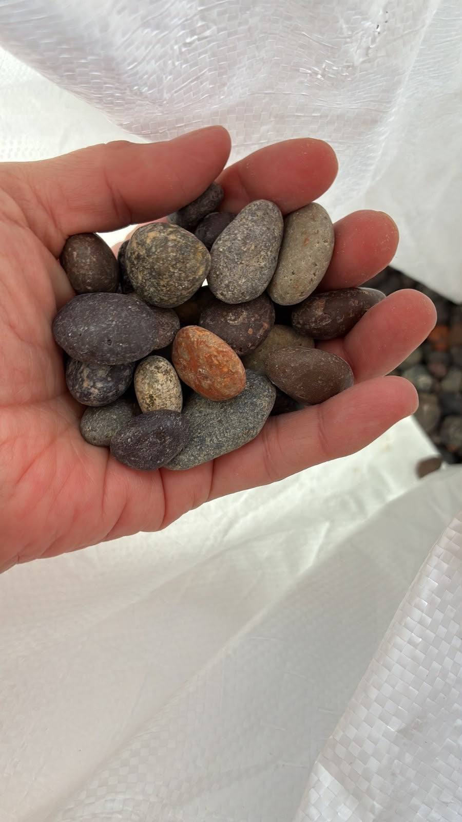 Piedra ágata Almendra · 30 kg