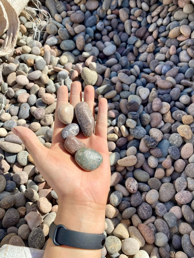 Piedra ágata Almendra · 30 kg