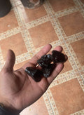 Piedra negra brillante Almendra · 30 kg